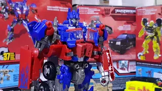 Transformers ss32 optimus prime transformation stop motion test