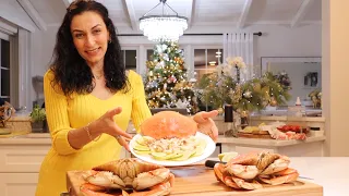 Пир на Ночь 🦀 | Наряжаем Новогоднюю Елку 🎄 | Эгине | Семейный Влог | Heghineh