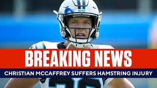 Christian McCaffrey OUT With Hamstring Injury vs Texans | CBS Sports HQ
