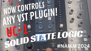 SSL UC-1 Now Controls Any Third Party Plugin! #NAMM