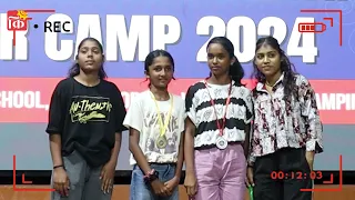 Winners Medals Distribution  I Summer camp India 2024