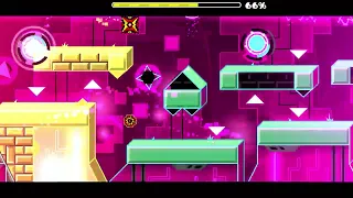 Geometry Dash: Osam by Galactrix (Easy Demon) (2/2 Coins)