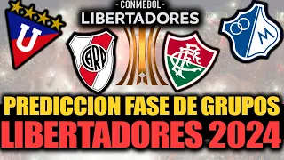 ASÍ QUEDARON los GRUPOS de la COPA LIBERTADORES 2024 | Predicción y Análisis FASE DE GRUPOS