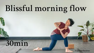 Blissful morning yoga flow | whole body | 30min |