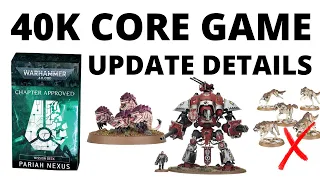 BIG 40K News - Balance Dataslate in Two Weeks? OC0 Units Can't Do Actions, Points + Admech Update