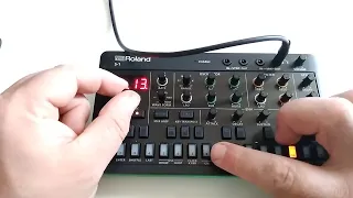 Roland Aira Compact S-1 Tweak Synth Tutorial Step Sequencer