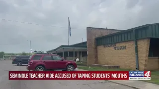 Seminole teacher aide accused of taping students' mouths