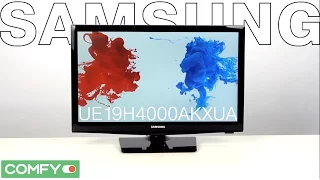 UE19H4000AKXUA - небольшой телевизор от Samsung  - Видеодемонстрация от Comfy