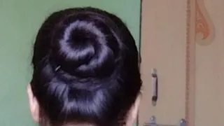 nice ! easy ban without rubber & clutcher || ban hairstyle for long hair || simple ban hairstyle