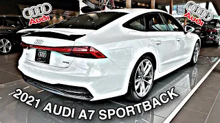 2021 Audi A7 is $80000 *LUXURY SEDAN* Walkaround Review in [4K]