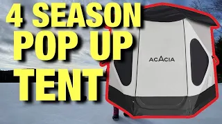 Instant Setup 4 Season Tent that Floats on Water!