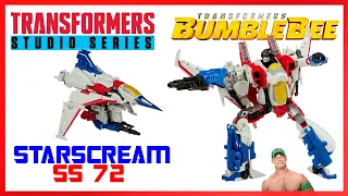 Transformers Bumblebee Studio series 72 Starscream aka Скандалист.