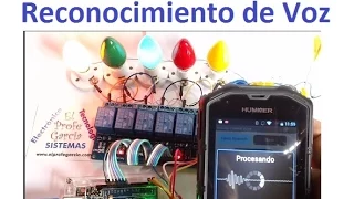 ✅ Reconocimiento de Voz para Controlar su Casa