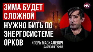 Треба перестати бути грушею та відбивати удари – Ігор Маскалевич