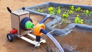 How to make water pump | Science project | Mini machine | Water pump making