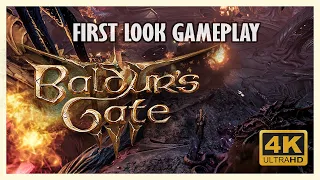 Baldur's Gate 3 - First Look Gameplay - 4K 60fps