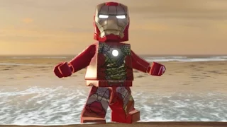 Lego Marvels Avengers How to Unlock Iron Man (MK5) in Malibu