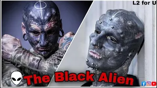 Anthony Lofferdo || The Black Alien || Black Alien Project || Tattoo || Full Body Tattooed Human