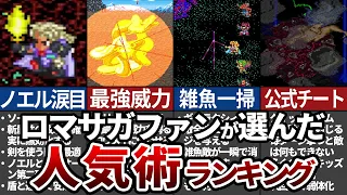 【ロマサガ2】ファンが選んだ人気術ランキングTOP7