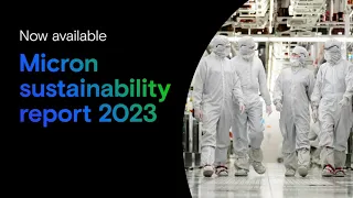 Micron's 2023 Sustainability Report