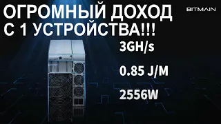 БЕШЕННЫЙ ДОХОД!!! Bitmain Antminer E9 2400 Mhs 1920W Ethash ETH/ETC. С ОДНОГО УСТРОЙСТВА!!!