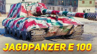 Jagdpanzer E 100 - 4 Kills, 12,7K Damage | World of Tanks Ghost Town