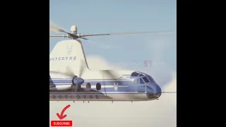 #flyingshuttle                   Rotodyne Helicopter 🔥🚁                 #Shorts