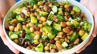 Ridiculously Easy Bean Salad - How to Make Bean Salad