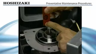 Hoshizaki Flaker DCM Series - Preventative Maintenance Procedures (Manufacturer's Guide)