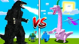 THE TALLEST MINECRAFT BOSSES EVER FIGHT!