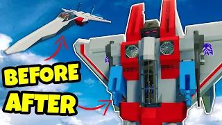 I Crashed a NEW STARSCREAM Transformer in Stormworks Build and Rescue!