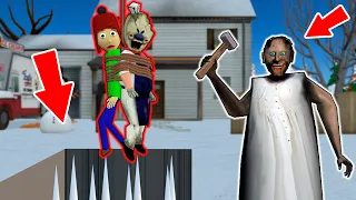 Granny vs Baldi vs Ice Scream - noisy repair - funny horror animation parody (p.149)