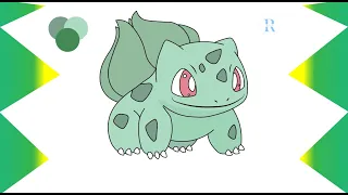 Como dibujar a BULBASAUR paso a paso...