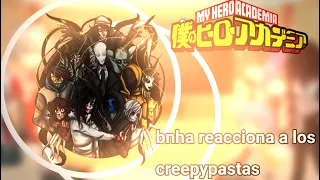 _BNHA Reacciona a los creepypastas_parte 1/? (creditos en la desc)