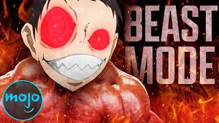 Top 10 Times Anime Characters Went Beast Mode
