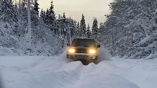 Mitsubishi Pajero Pinin with northern winter