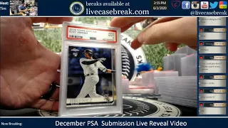 December '19 PSA Grading Submission Reveal Video