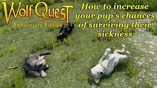 Wolf Quest 3 - Slough Creek How to increase your pup's chances of surviving their sickness