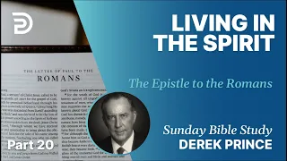 Living In The Spirit | Part 20 | Sunday Bible Study With Derek | Romans