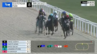 Gulfstream Park Carrera 8 - 28 de Abril 2023