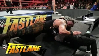 HD : Romans Reigns vs. Braun Strowman Full Match - WWE Fastlane 2017