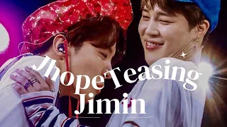 #jhope teasing #jimin #hopemin