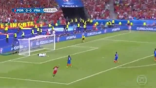 Gol e hino de Portugal - Versão Globo