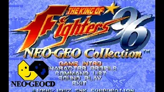 The King of Fighters '96 Neo Geo Collection playthrough (Neo Geo CD) (English subs)