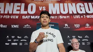 Jaime Munguia promises 'fireworks inside the ring' against Canelo Alvarez @PremierBoxingChampions