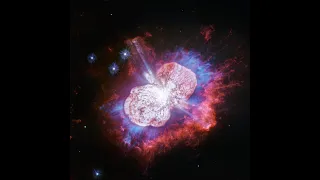 Deep space in the constellation of Carina. Universe documentary. Hubble images. Relaxing Video. HD