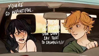 "THE SPACE BETWEEN US" AU Miraculous Ladybug Comic Dub