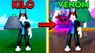 Trading From Kilo To Venom in One Video! [Blox Fruits]