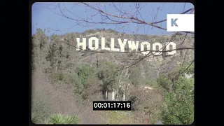 1970s Los Angeles, USA, Hollywood Sign, 35mm