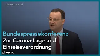 BPK: Jens Spahn, und Host Seehofer zur aktuellen Corona-Lage am 01.07.21